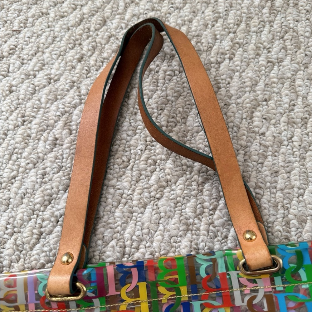 Dooney & Bourke Multicolor Transparent clear Tote Like New - Picture 4 of 4